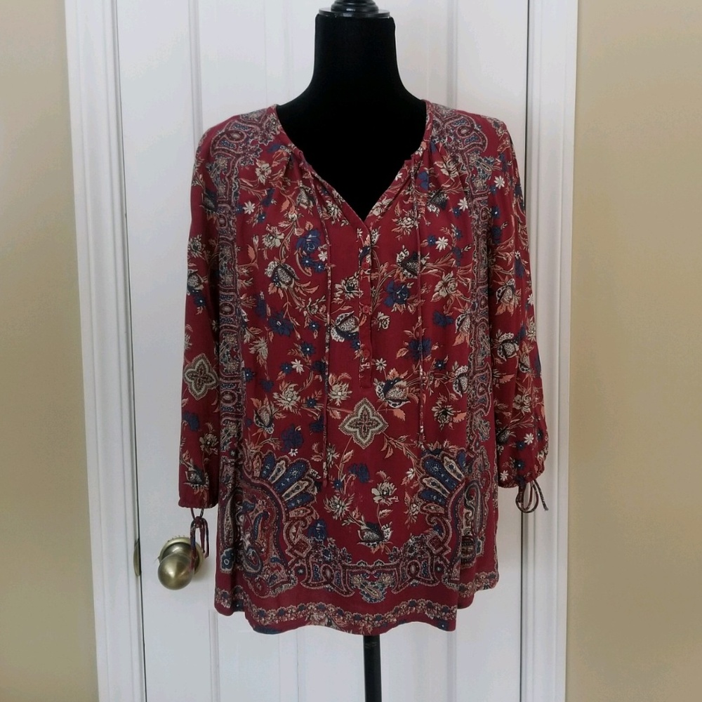 Lucky Brand Floral Top